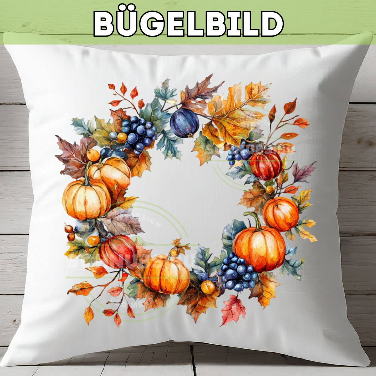 Bügelbild Halloween/Herbst VB